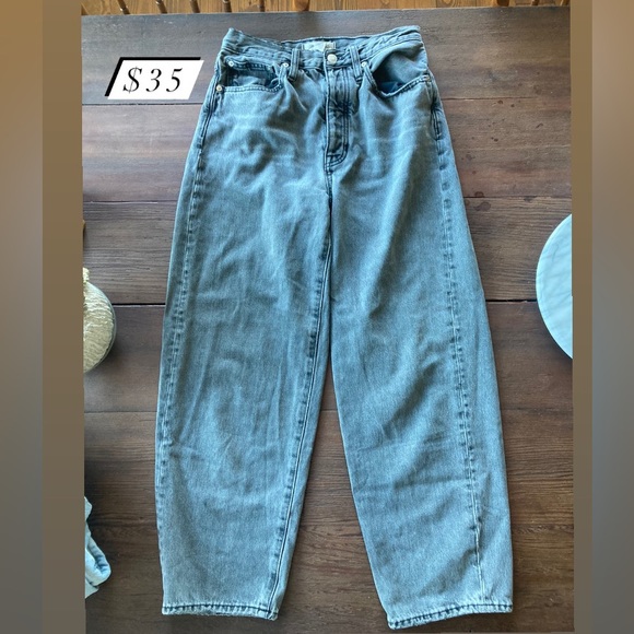 Madewell Balloon Jeans - Picture 1 of 1